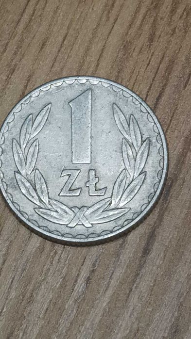 1 zł rok produkcji 1976 bez znaku mennicy polskiej