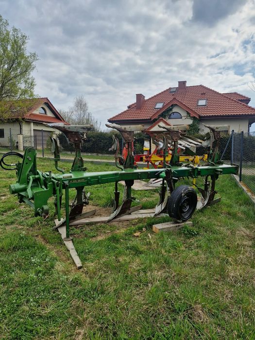 Pług obracalny 4 skibowy ażurowy Gessner