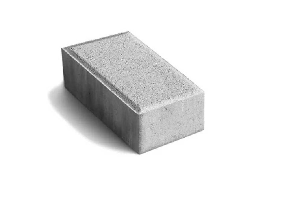 Kostka Holland  Prostokąt 6 cm szary