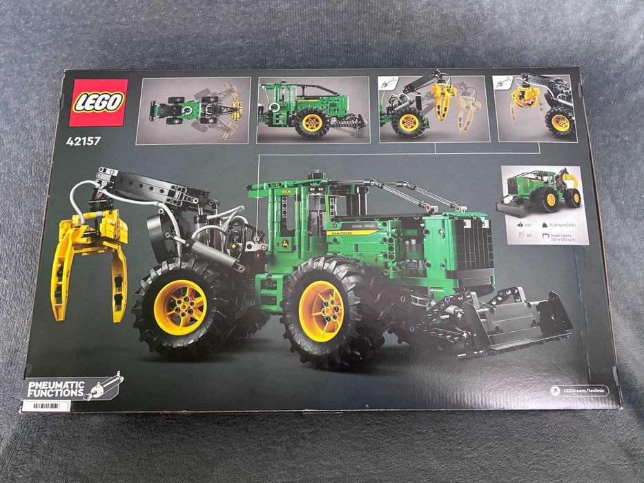 LEGO 42157 Technic Ciągnik zrywkowy John Deere 948L-II