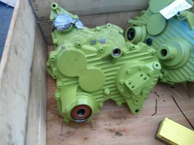 Claas Jaguar 502 przekładnia walców wciągających prawa strona