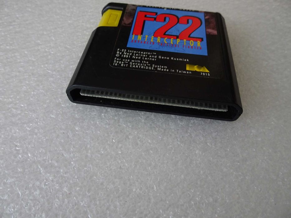 Jogo Mega Drive - F22 Interceptor