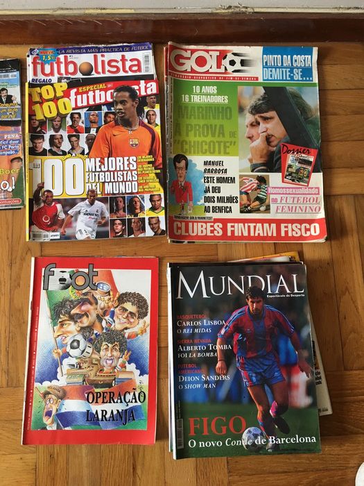 Revista de Futebol diversas
