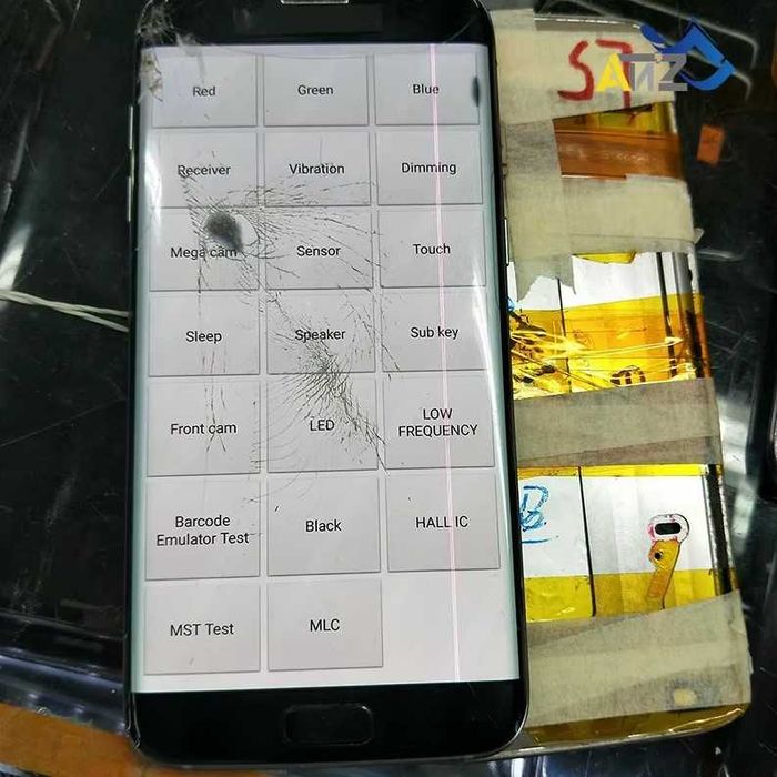 Ecrã Danificado Samsung Galaxy Note 8