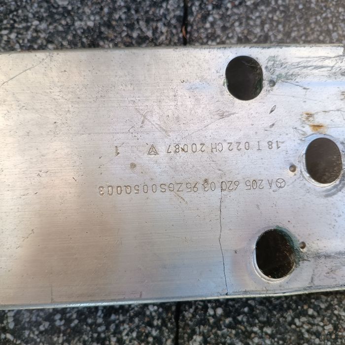 Mercedes C w205 strefa zgniotu CENA ZA całość
