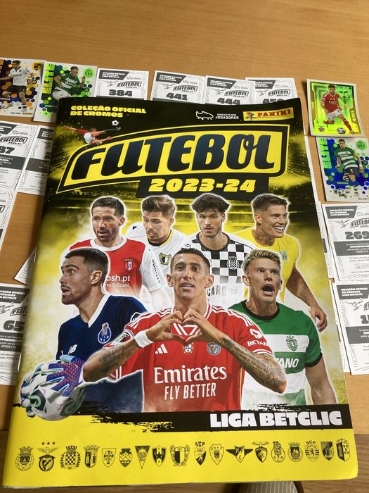 Futebol 2023-24 - caderneta cromos Panini