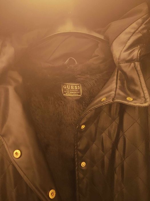 Kurtka parka zimowa Guess