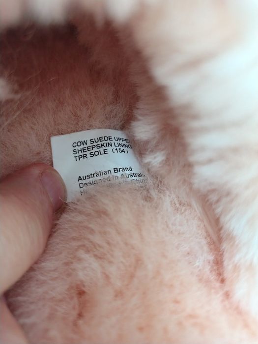 UGG australijskie kapcie różowe