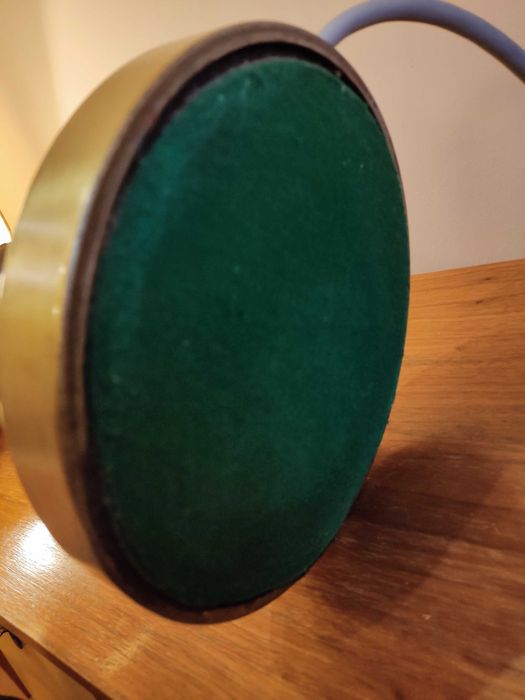 Lampa stara stołowa z abażurem