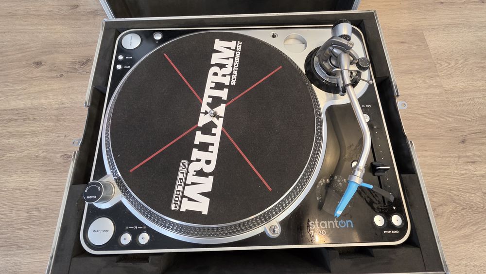 Gramofon Stanton 120T + System Reloop Concorde Blue + Case. Dobra cena!!