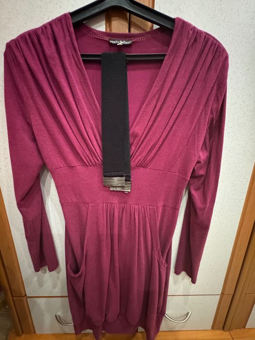 Плаття темна малина