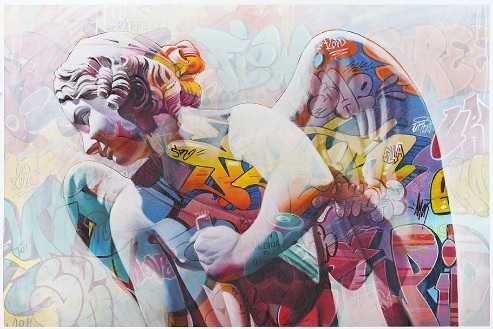 PichiAvo - Serigrafia Eros Lefkos, 2023 - Novo