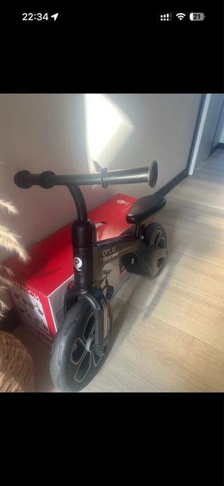 Rowerek biegowy Qplay Tech Bike - super stan