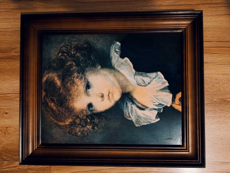 Reprodukcja Portret dziecka J.B. Greuze