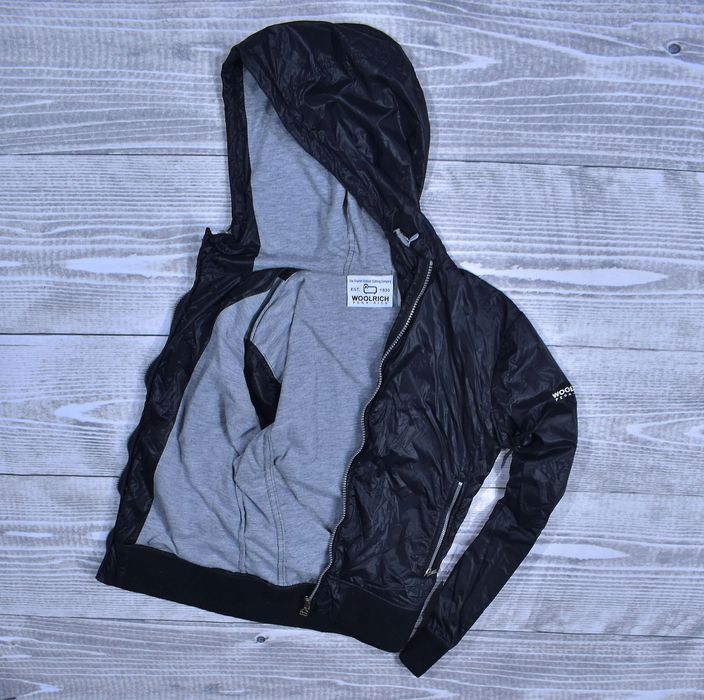 Woolrich Damska Kurtka Wiatrówka Z Kapturem / M