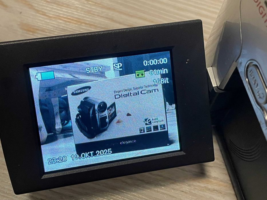 Kamera Cyfrowa Samsung VP-D361 miniDV pudełko