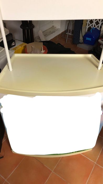 Balcão Expositor com mala de transporte