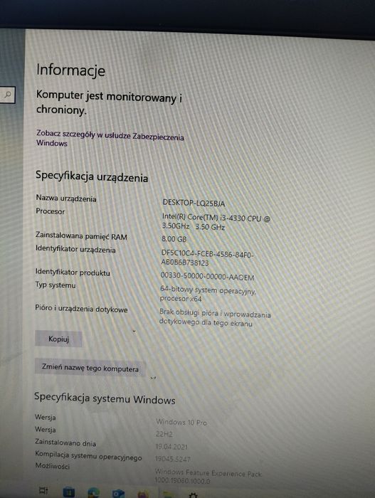 Lenovo Thinkcentre M73Z All In One