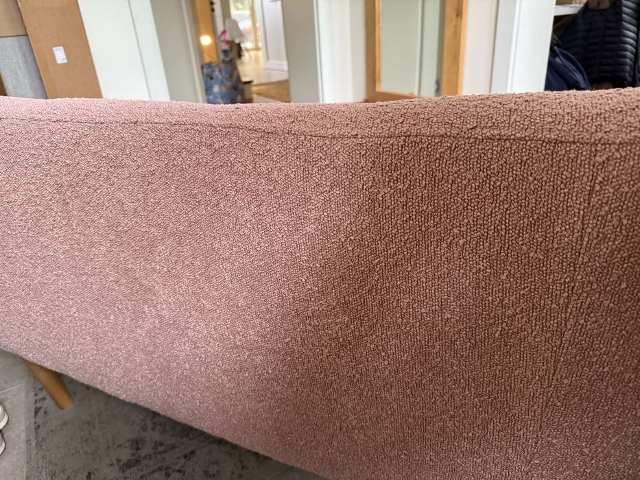 Sofa skandynawska 140x70cm  tkanina boucle
