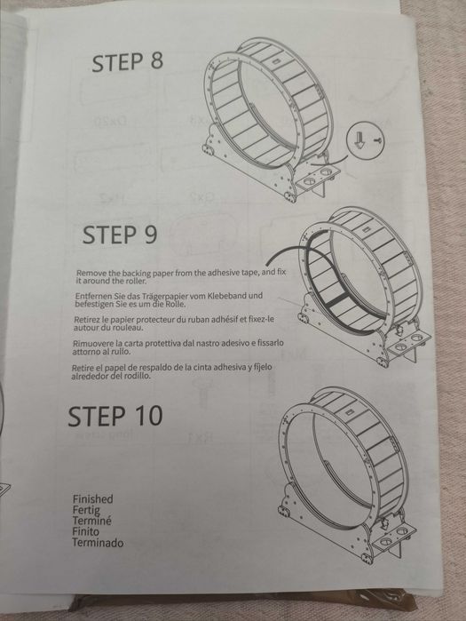 Roda de exercício gigante para gatos  - Nova