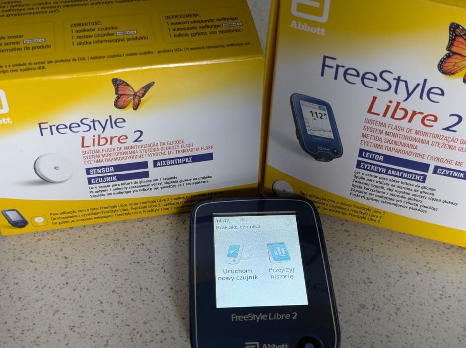 Sensor Libre2 oraz czytnik z polskim menu
