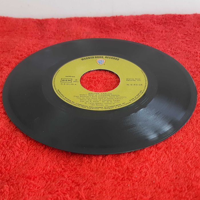 Disco Vinil Single Walter Carlos - A Clockwork Orange