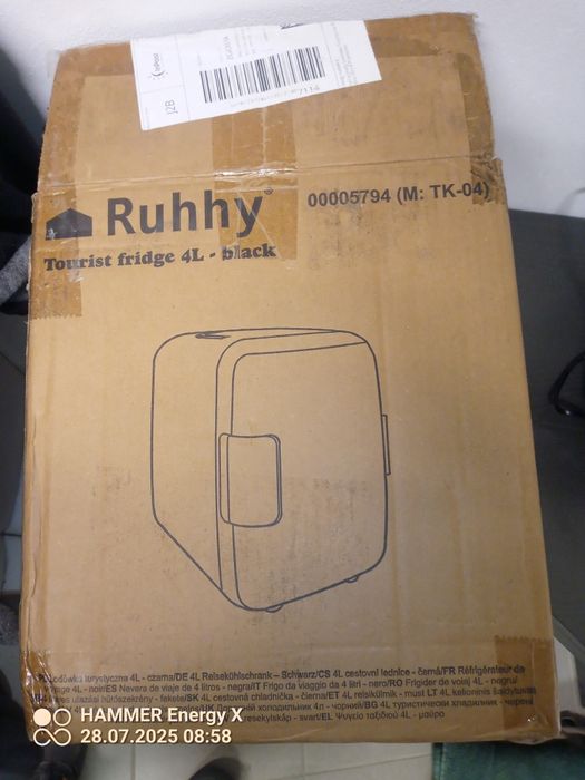Lodówka turystyczna 4 l Ruhhy