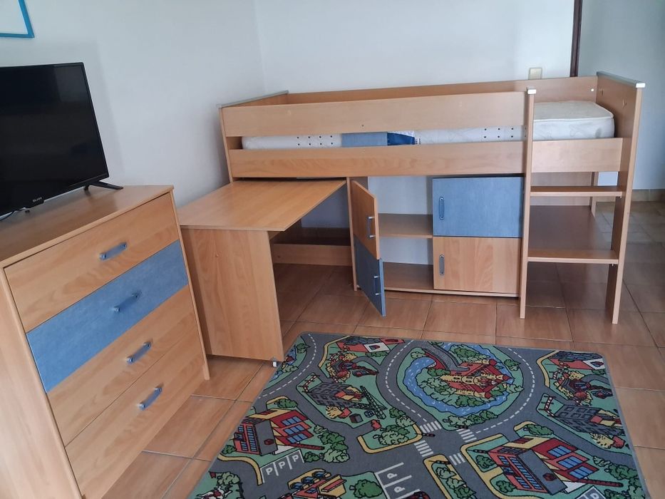 Cama de solteiro + comoda