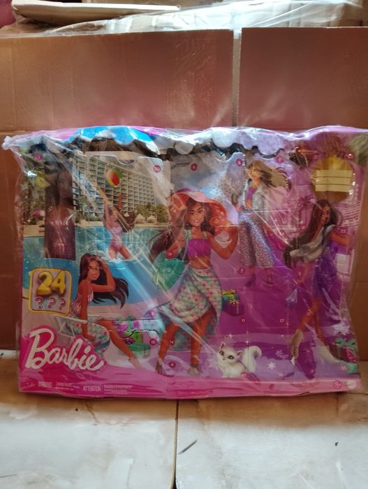 Лялька Барбі. Адвент календар Барбі. Кукла Барби.