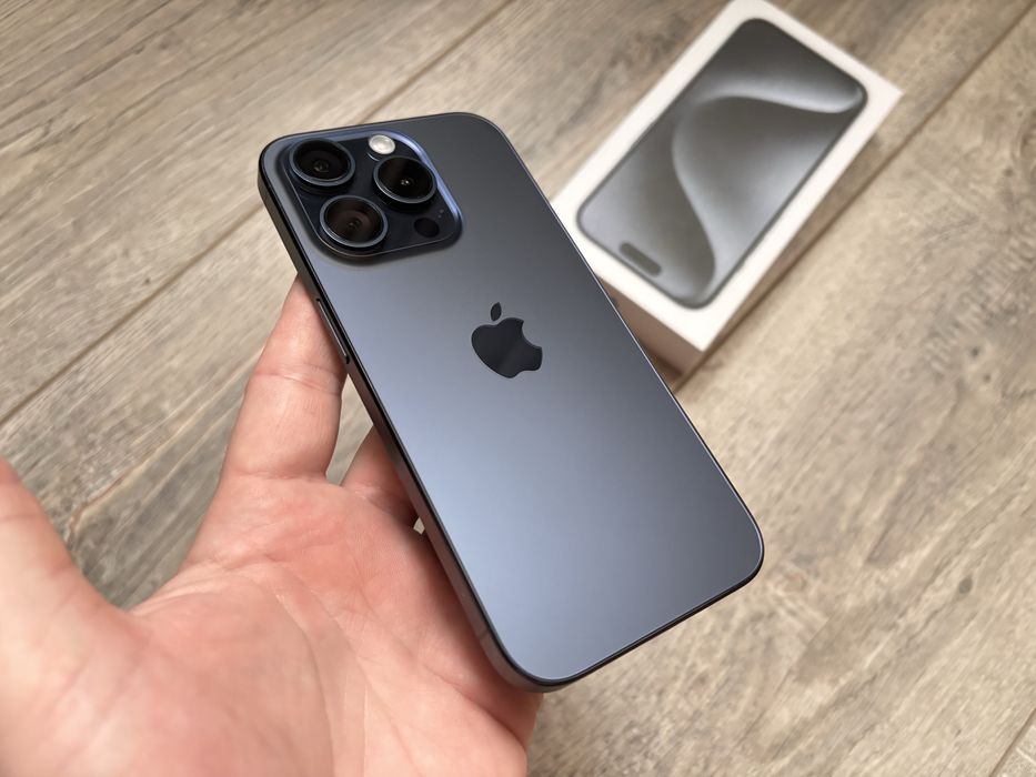 iPhone 15 Pro 128gb Blue Titanium фіз сім