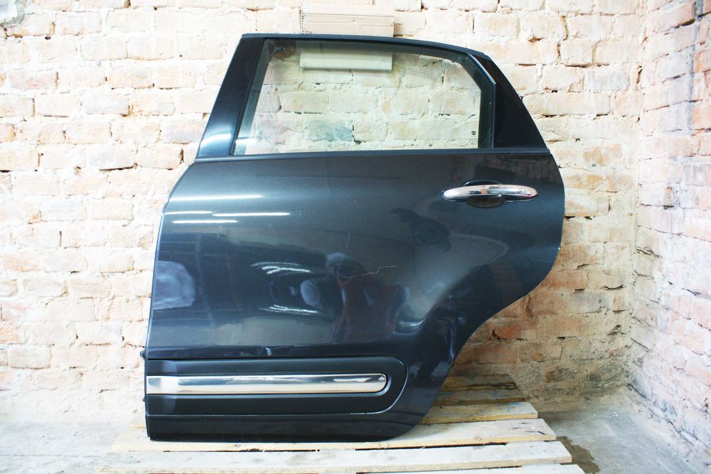 Drzwi kompletne uzbrojone lewe tylne tył FIAT 500L kolor 609B