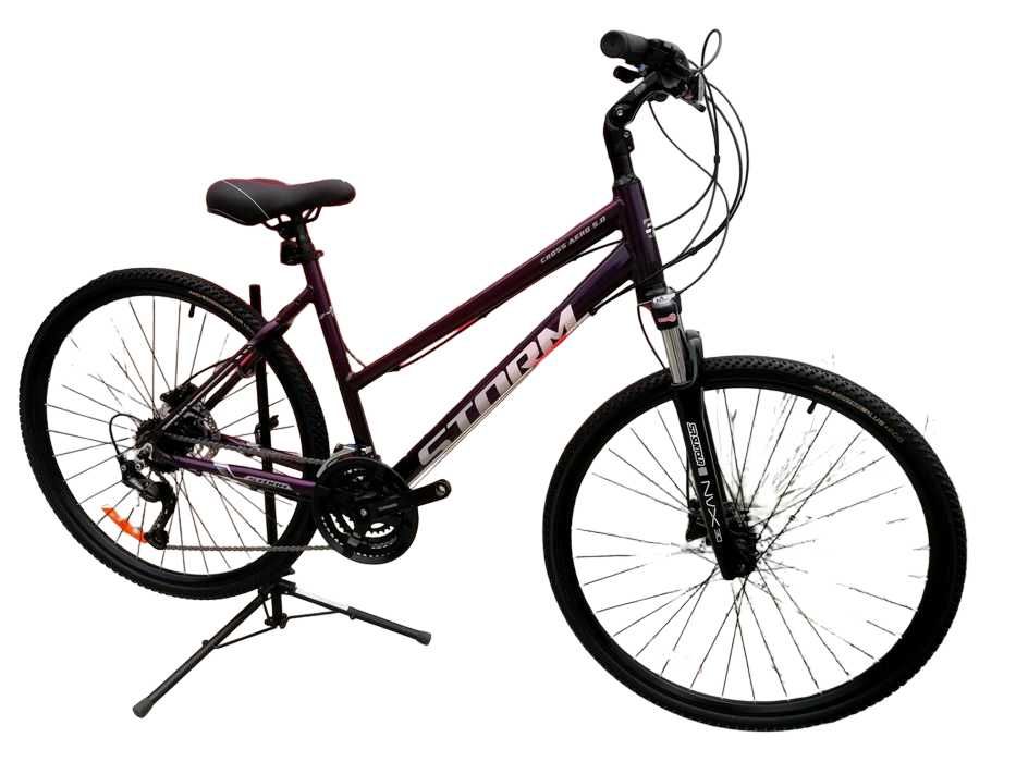 NOWY STORM CROSS AERO 5.0 Lady Roz. 19" *Koła 28* HYDRAULIKA Crossowy!