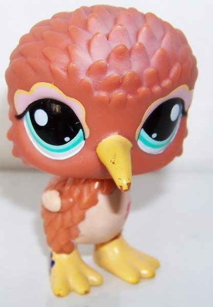 LPS Littlest Pet Shop ptak ptaszek kiwi unikat, Hasbro