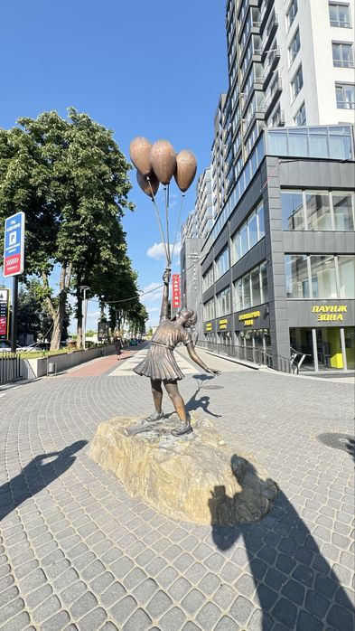 Квартира з терасою у зданому будинку | Вид на гори та річку