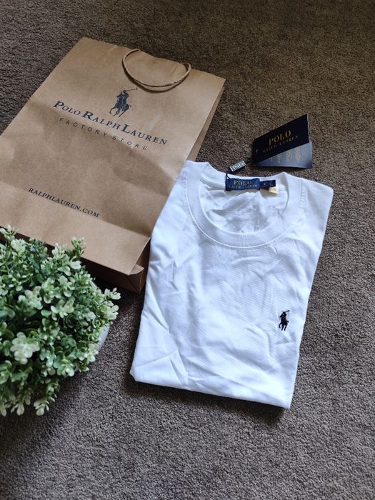 T-shirt Polo Ralph Lauren Branca Classic Fit M