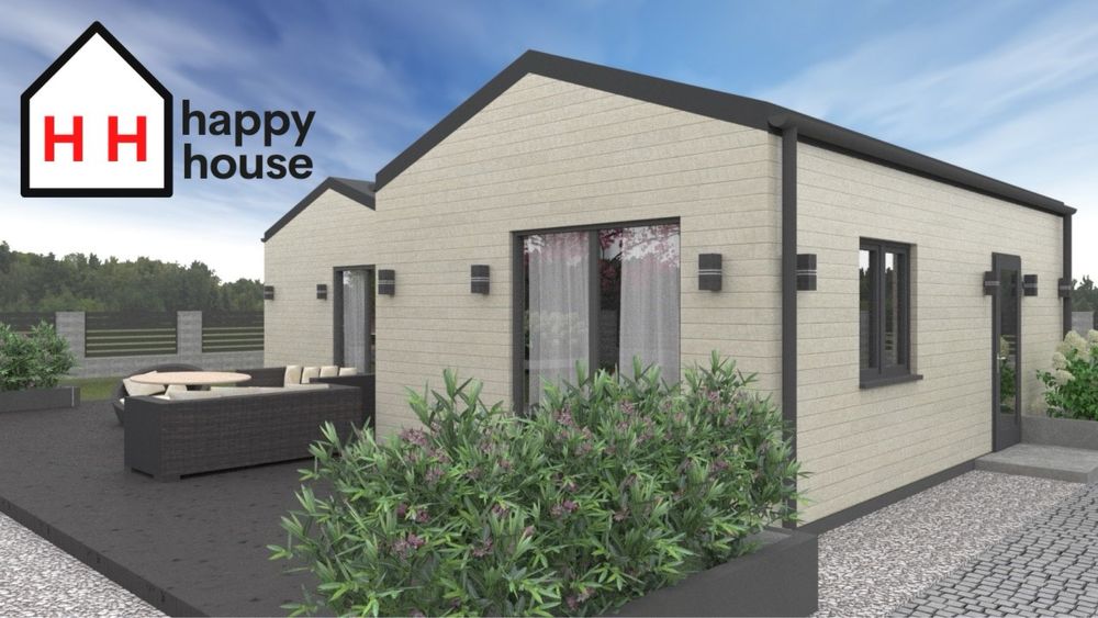 Dom w paczce, cieply, caloroczny 35m2.