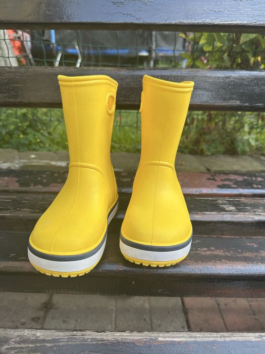 Нові гумові  сапожки crocs 12 розмір
