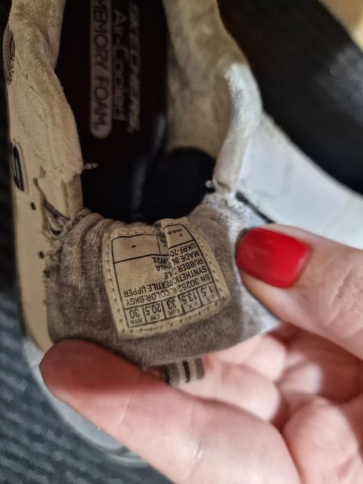 Дитячі кросівки Skechers D`lites  сірого кольору