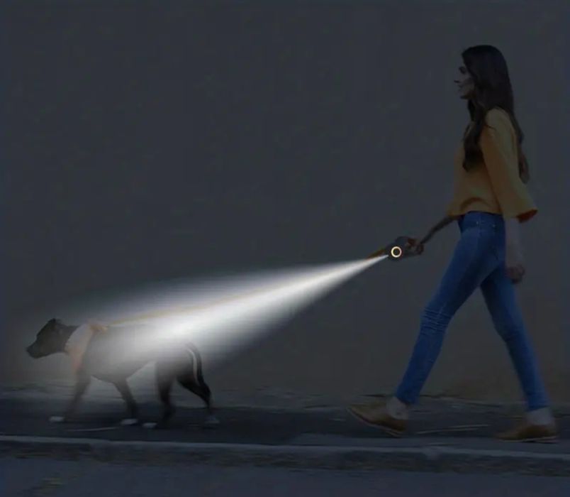 Повідок для собак з led підсвіткою