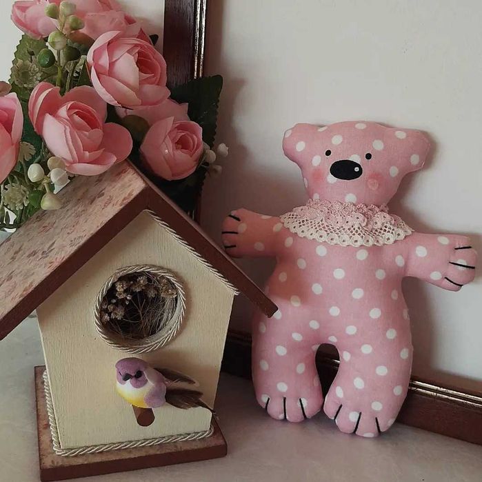 Artesanato - Ursinhos de tecido