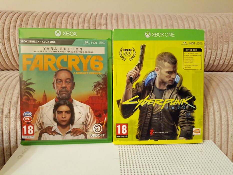 Konsola Xbox One S 1TB 2 pady ładowarka gra