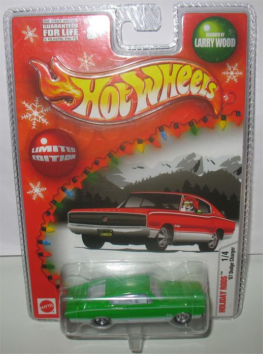 Hot Wheels - 67 Dodge Charger - Holiday Rods (2004) Canidelo • OLX.pt