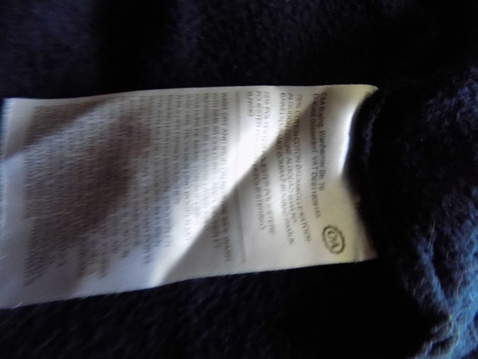 Bluza granatowa z kapturem