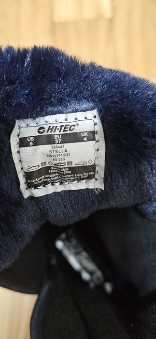 Взуття для снігу жіночі  чобітки снігоходи Hi-Tec Stella,37р.24см.