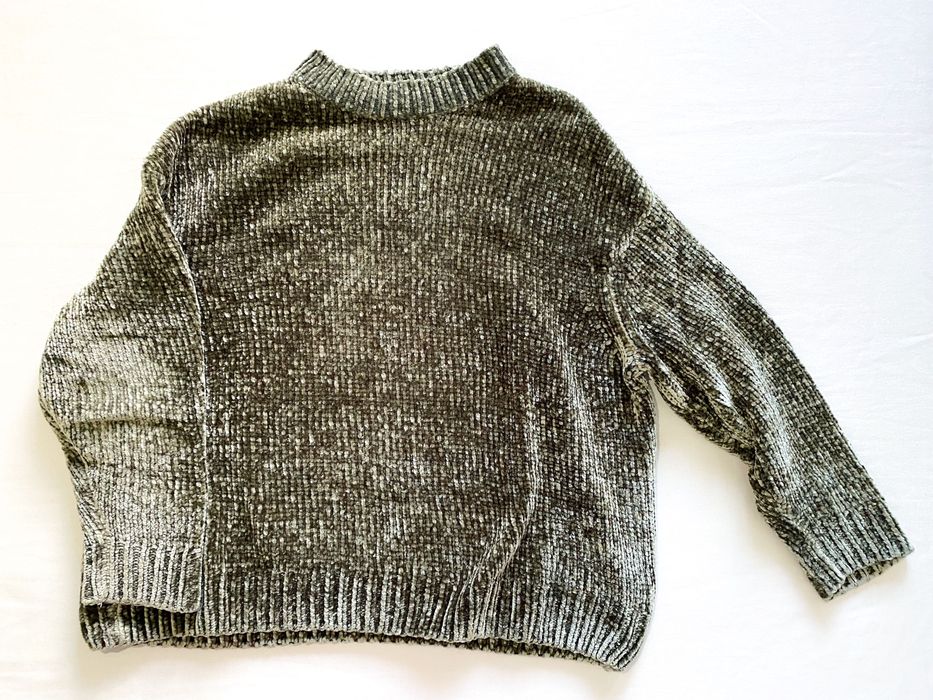 Camisola malha chenille