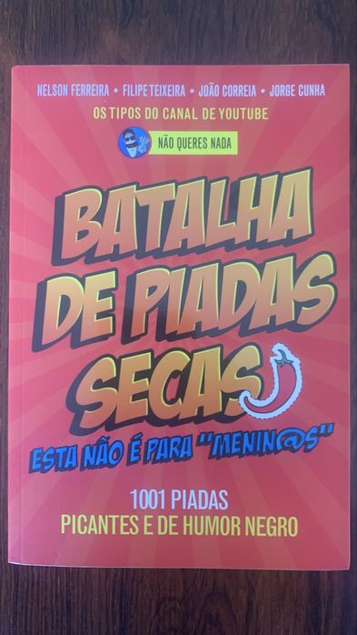 Livro Batalha de piadas secas