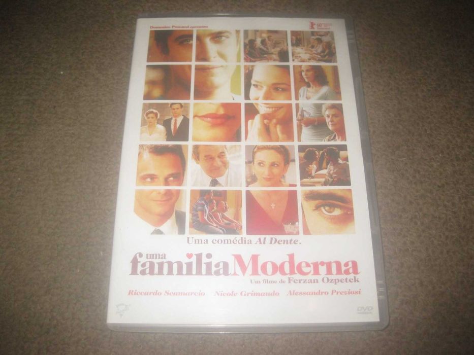 DVD "Uma Família Moderna" com Riccardo Scamarcio