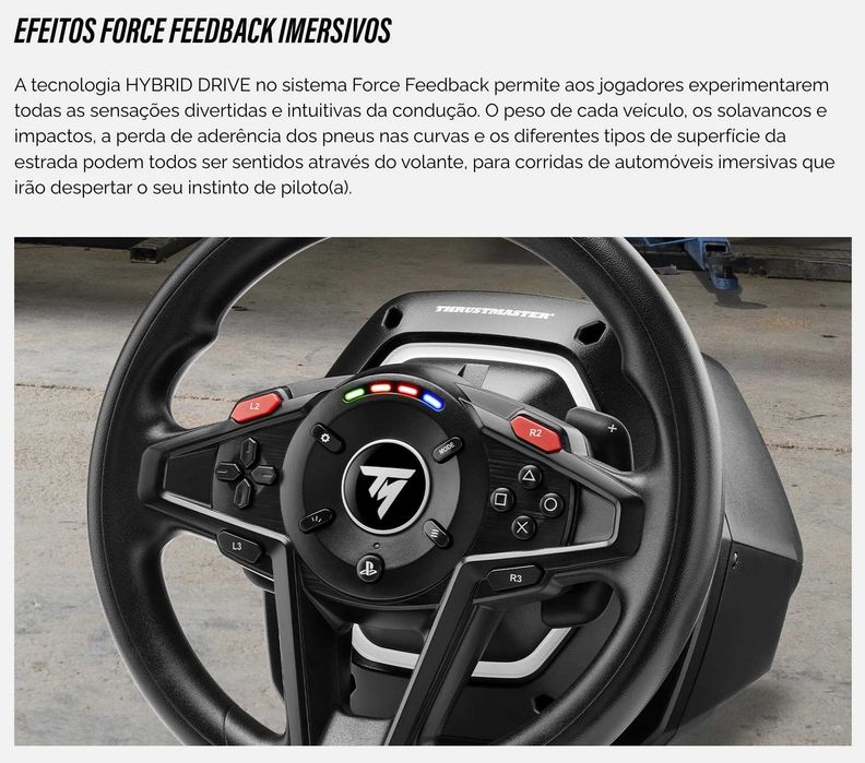 Volante para PC / PS4 / PS5 Thrustmaster 128