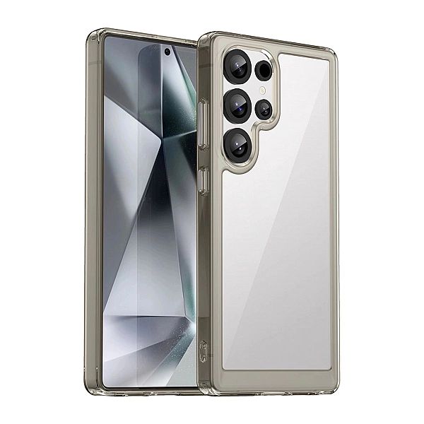 Etui silikonowe Outer Space Case z żelową ramką do Samsung Galaxy S25