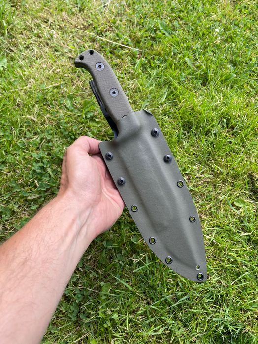 Nóż Bowie bushcraft survival